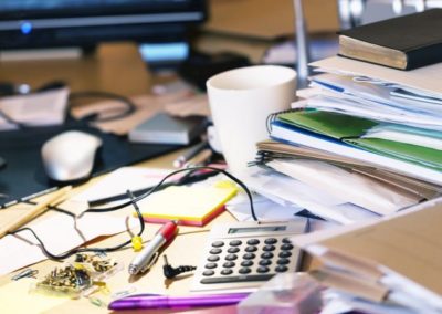 Solutions For A Messy Desk